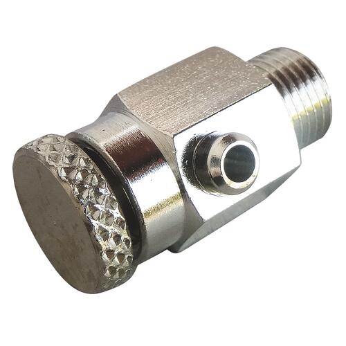 Purgeur d'air à volant pour radiateur, mâle 1/8'' (5/10) - Somatherm